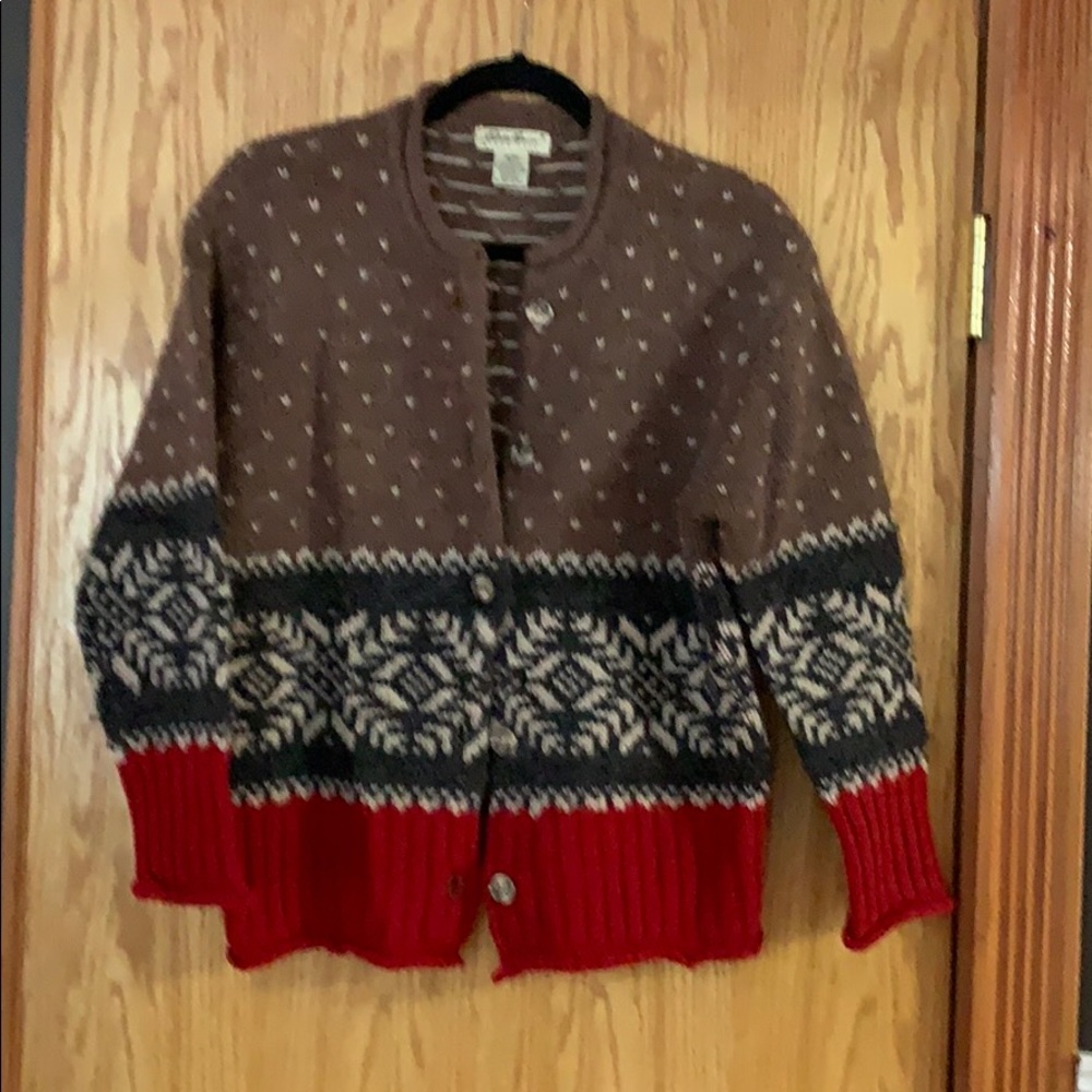 Eddie Bauer wool sweater